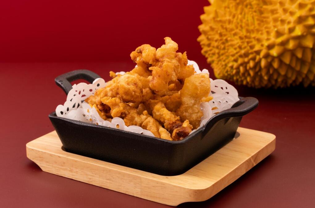 創(chuàng)意新品丨榴蓮酥肉，吃一口就忘不掉的味道！