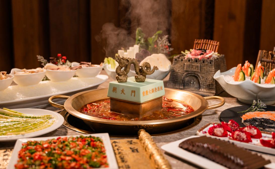 當(dāng)海鮮遇上火鍋，大蝦就該這么燙，生意不火都難！